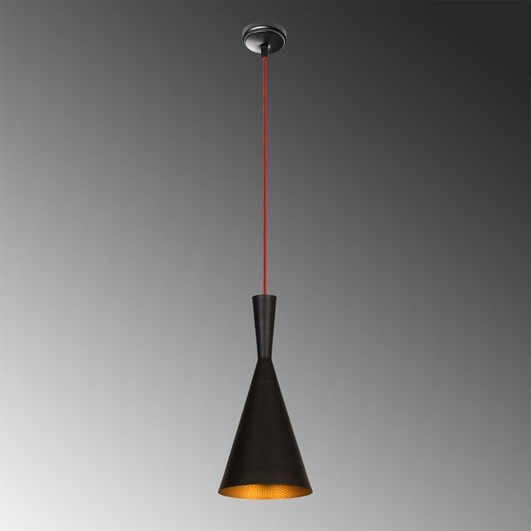 Apparecchio a sospensione in metallo nero Opviq luci Vlassis - Opviq lights-image-1