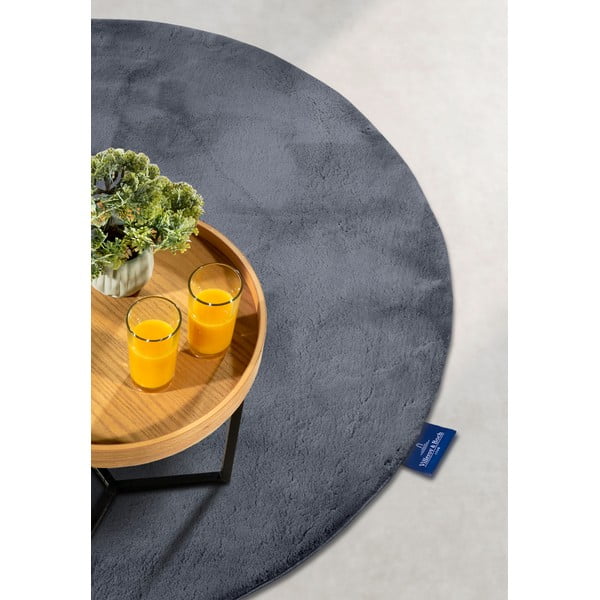Tappeto rotondo antracite ø 200 cm Leon - Villeroy&Boch-image-2