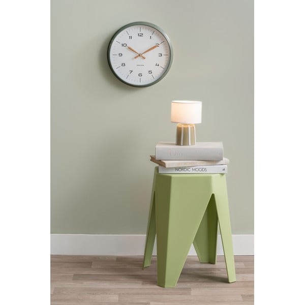 Sgabello verde in plastica Cherish – Leitmotiv-image-1