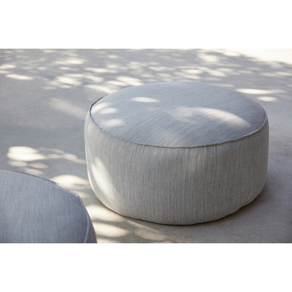 Sgabello da giardino grigio chiaro - Diphano-image-1