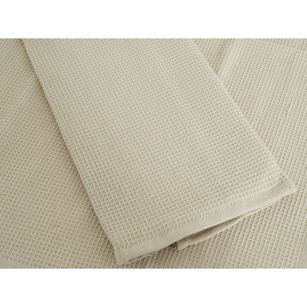 Asciugamani in cotone in set da 3 40x60 cm Wafle - B.E.S.-image-3