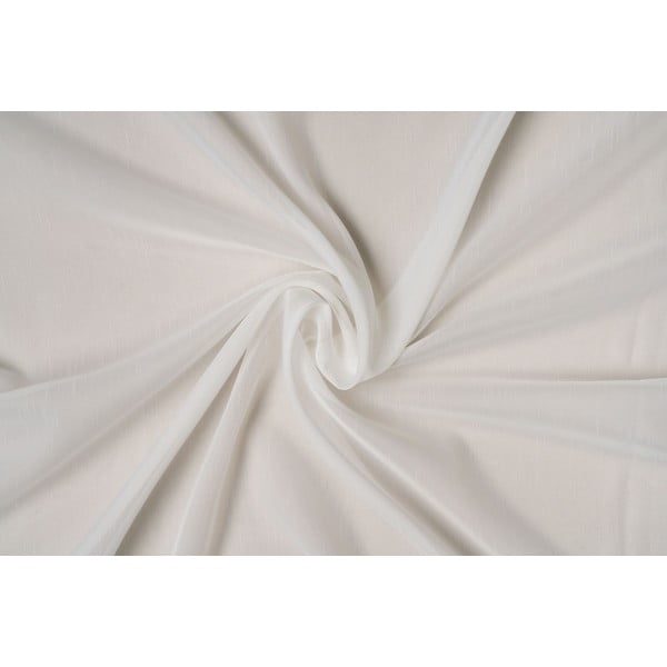Tenda sottile bianca in voile 150x50 cm Avenue – Mendola Fabrics-image-2
