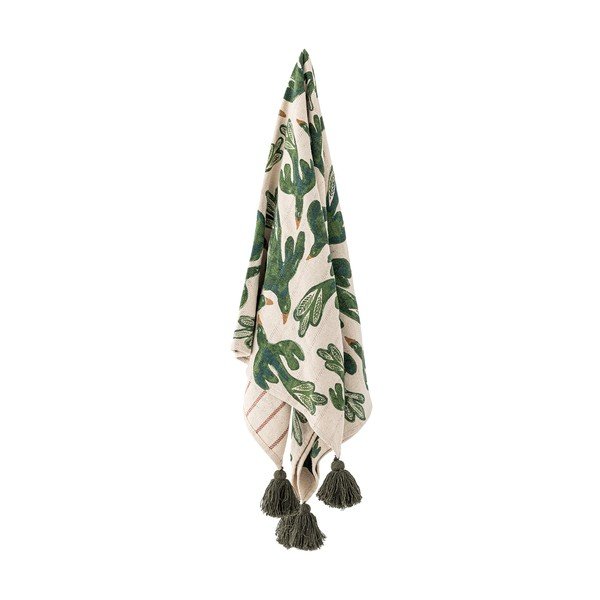 Coperta in cotone riciclato 130x160 cm Birdliva – Bloomingville-image-3