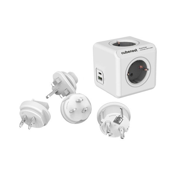 Presa di corrente PowerCube ReWirable USB Schuko - Cubenest-image-2
