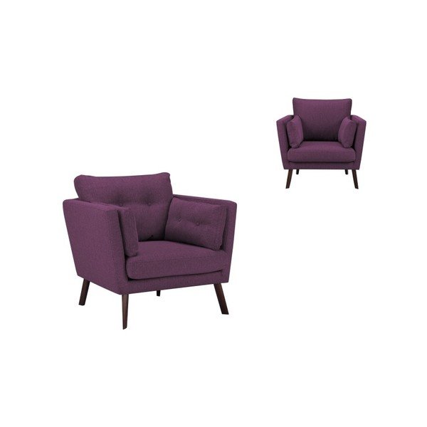 Poltrona viola Elena - Mazzini Sofas-image-2