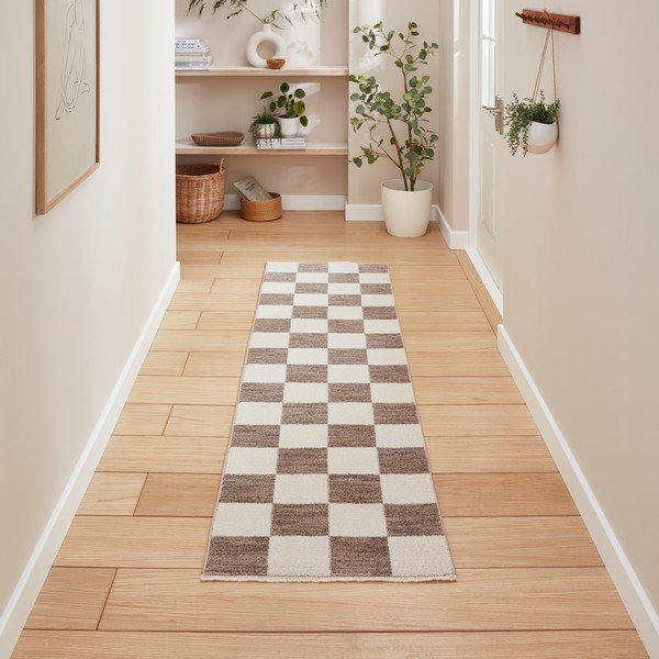 Passatoia grigia 60x230 cm Baltimore – Think Rugs-image-1
