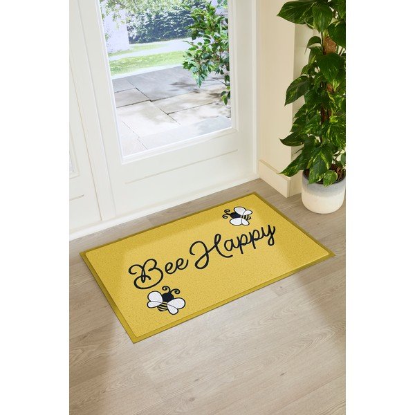 Zerbino in PVC 60x90 cm Bee Happy – Artsy Doormats-image-2