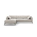 Divano angolare beige (con penisola a sinistra/con chaise lounge) Bemy – Micadoni 