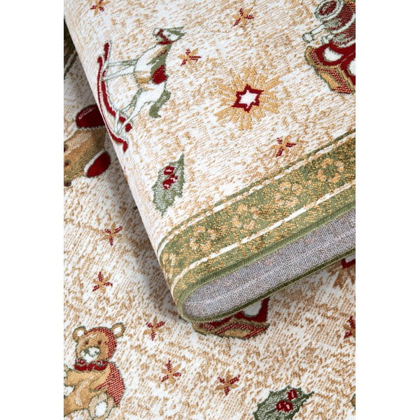 Passatoia verde natalizia in cotone 80x200 cm Toy's Delight Green Christmas - Villeroy&Boch-image-4