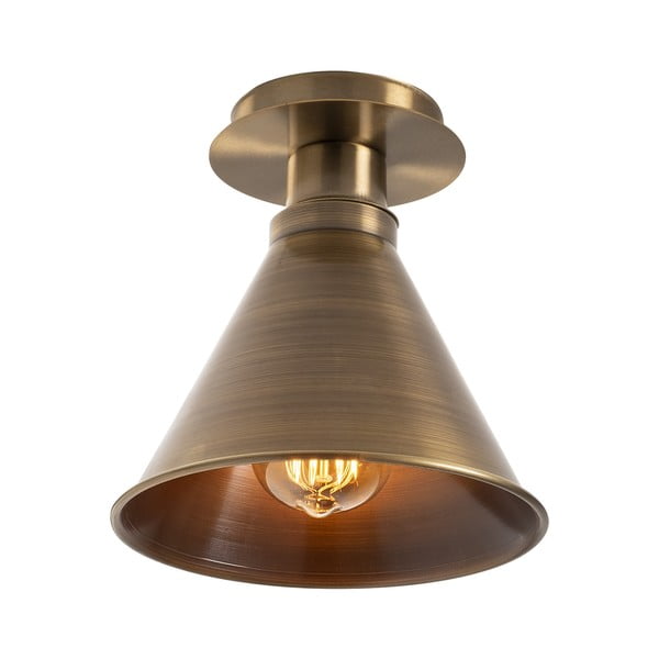 Lampada da soffitto color bronzo con paralume in metallo ø 20 cm Berceste - Opviq lights