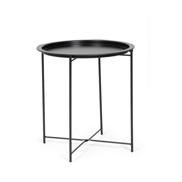 Tavolino rotondo in metallo ø 47 cm Hilmar – Yes Everyday