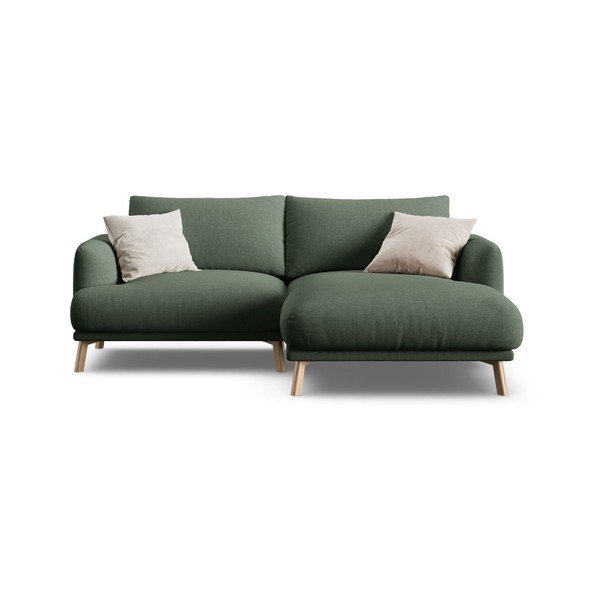 Divano angolare verde (con penisola a destra/con chaise lounge) Naomi – Micadoni -image-2