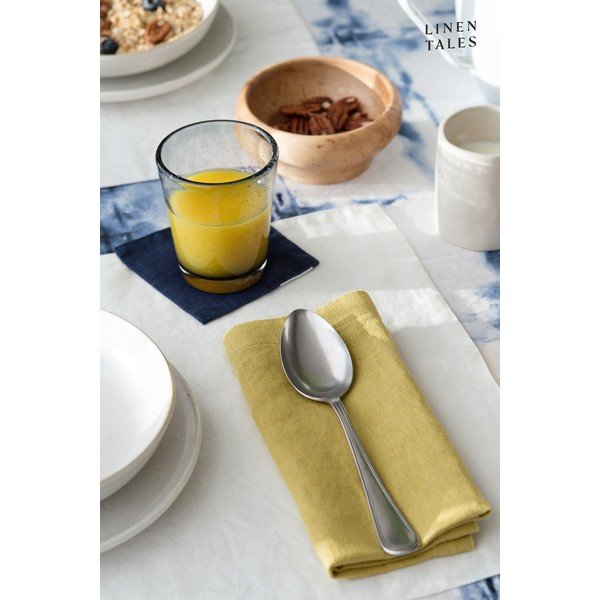 Tovaglietta in lino bianco, 35 x 45 cm White - Linen Tales-image-3