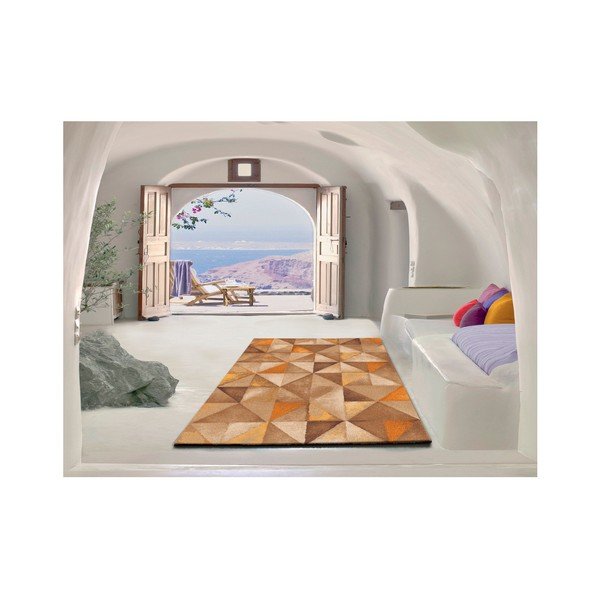 Tappeto beige Delta, 133 x 190 cm - Universal-image-1