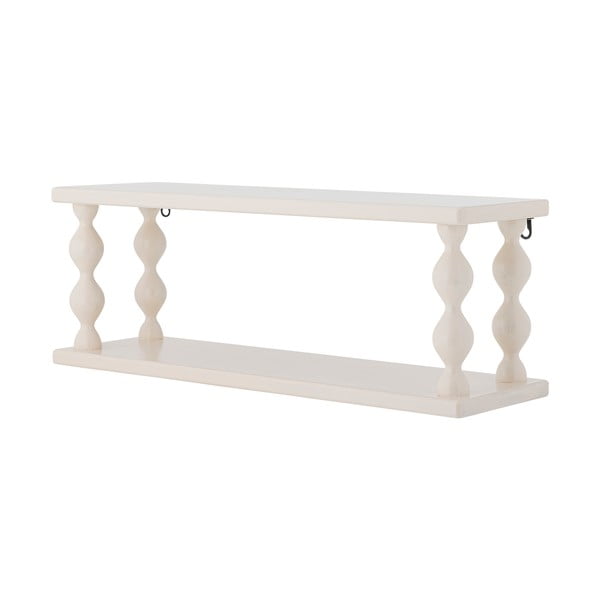 Mensola bianca con ripiani multipli 60 cm Salino – Bloomingville-image-2