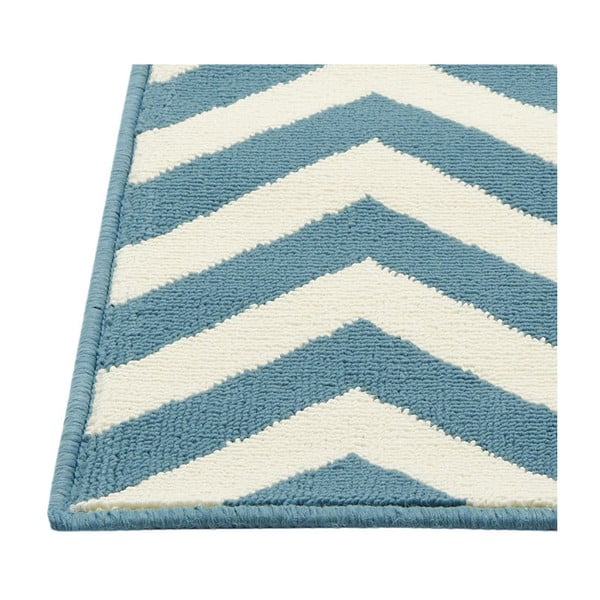 Tappeto da esterno azzurro, 133 x 190 cm Waves - Floorita-image-4
