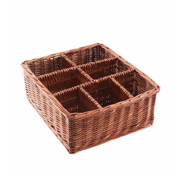 Organizér z vrbového proutí Compactor, šířka 32 cm