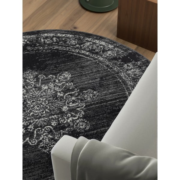 Tappeto rotondo grigio ø 160 cm Gloria Lydia – Hanse Home-image-2