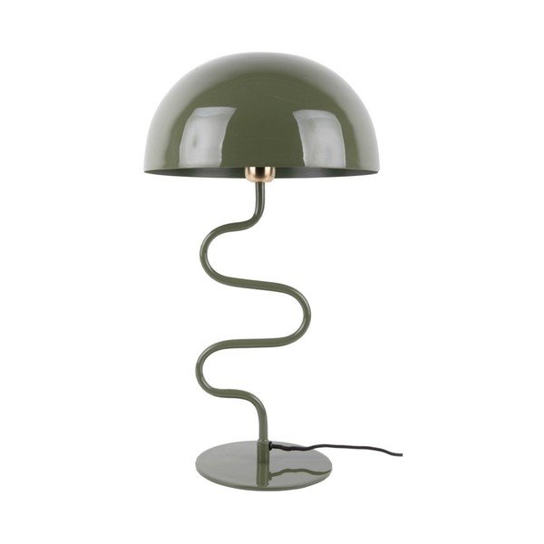Lampada da tavolo verde (altezza 54 cm) Twist - Leitmotiv