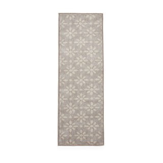 Passatoia grigio chiaro lavabile 61x170 cm Coral Light Grey – Think Rugs