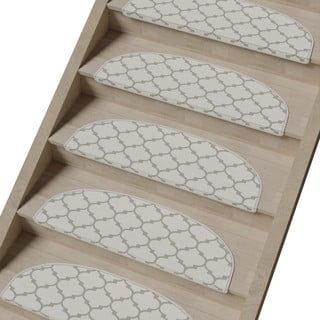 Gradini crema in set da 16 pezzi 20x65 cm Madalyon - Vitaus