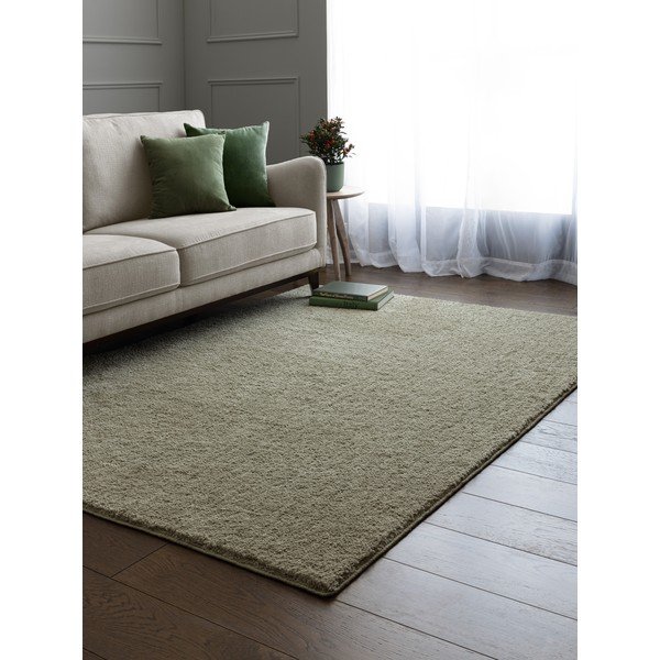 Tappeto verde lavabile 80x150 cm Super Snug – Asiatic Carpets-image-1