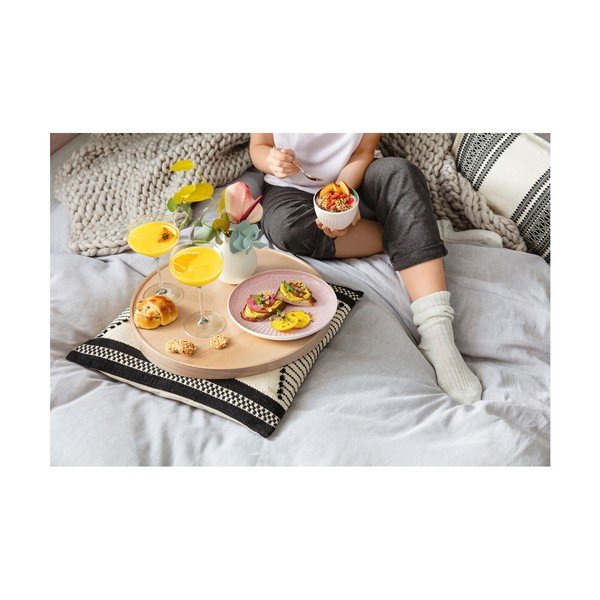 Piatto in porcellana bianca e rosa Villeroy & Boch Blossom, ⌀ 24 cm it's my match - Villeroy&Boch-image-3