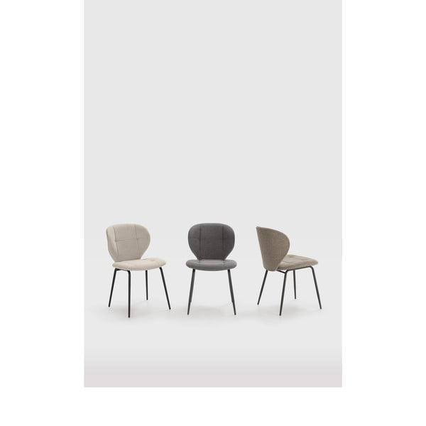 Sedie da pranzo in set grigie 2 pz Maori – Marckeric-image-1