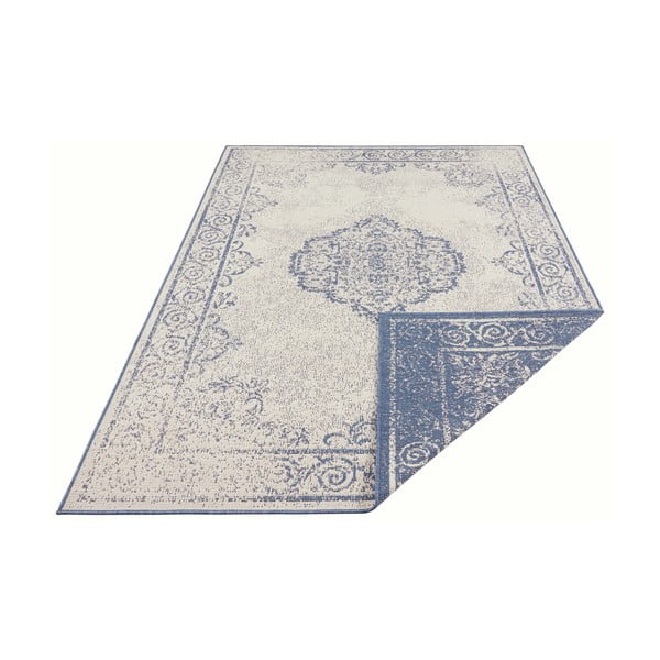 Tappeto da esterno blu e crema , 200 x 290 cm Cebu - NORTHRUGS-image-4