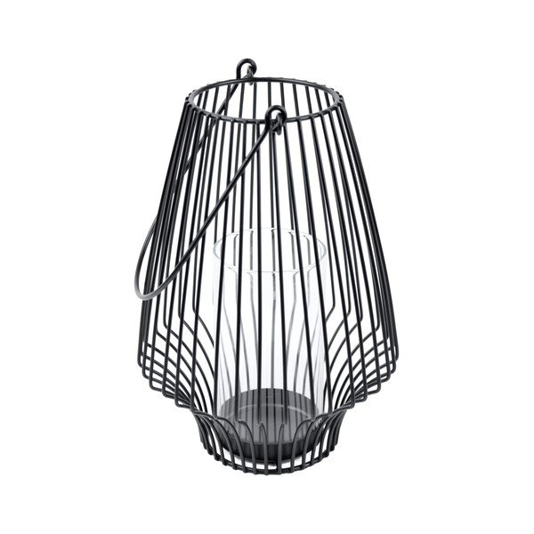 Lanterna in metallo (altezza totale 28 cm) – Ego Dekor
