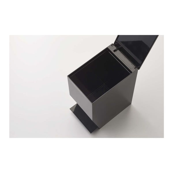 Cestino da bagno nero , 390 ml Tower - YAMAZAKI-image-2