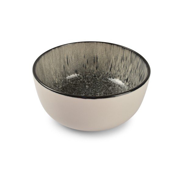 Ciotolina nera/color crema in gres 740 ml Gravel – ONA