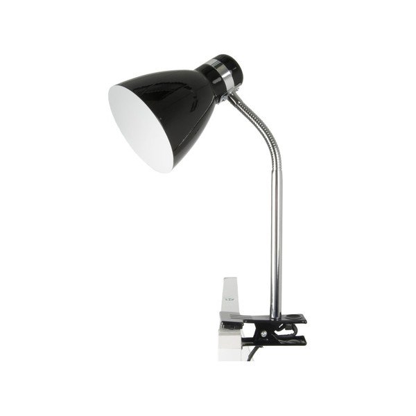 Lampada nera con clip Study - Leitmotiv-image-4