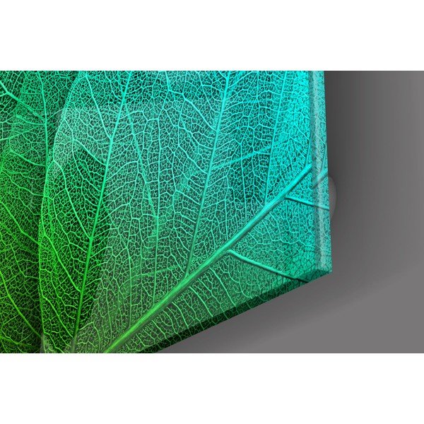 Pittura su vetro Foglia verde - Insigne-image-2