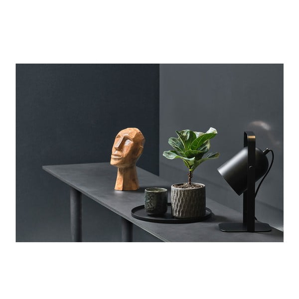 Coprivaso in gres ø 11 cm Grey - Villa Collection-image-1