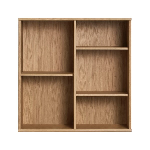 Libreria a sospensione in rovere naturale 70x70 cm Mistral - Hammel Furniture