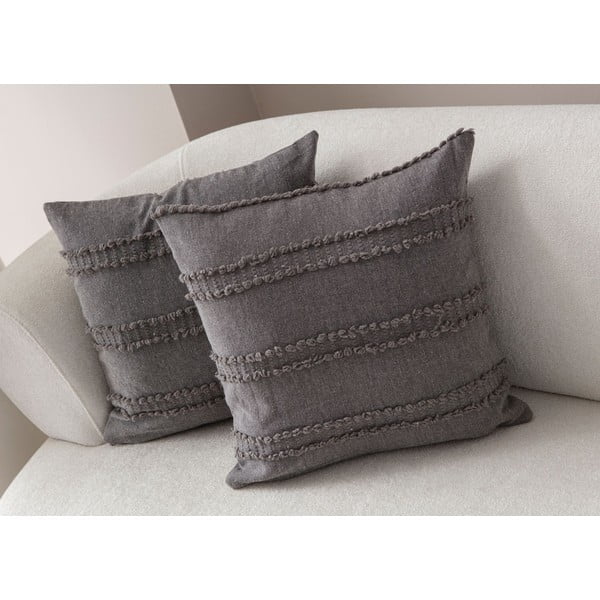 Federe decorative in set 2 pz 43x43 cm Tuffet – Mioli Decor-image-2