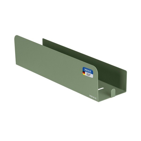 Mensola da bagno senza foratura verde in acciaio inox con aggancio Turbo-loc Lizan – Wenko-image-3