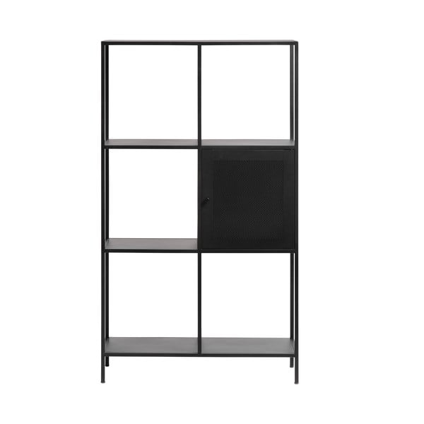 Libreria in metallo nero 80x138 cm Malibu - Unique Furniture-image-2