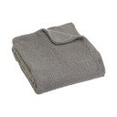 Coperta grigia in sherpa 130x160 cm Sherpa Bouclé – Casa Selección