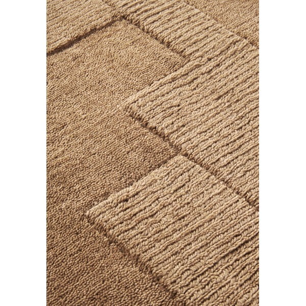 Tappeto beige in lana tessuto a mano 80x150 cm Wilhelmine - Villeroy&Boch-image-4