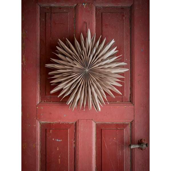 Decorazione luminosa marrone a sospensione ø 50 cm Elijas – Bloomingville-image-3