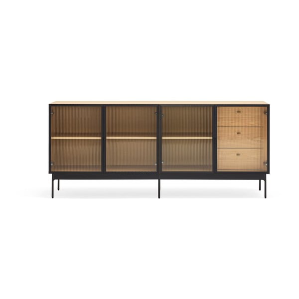 Vetrina in rovere 180x78 cm Blur - Teulat