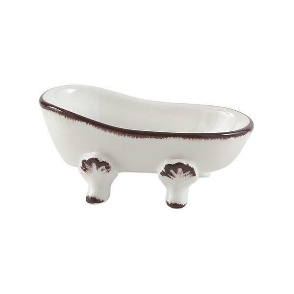 Portasapone in ceramica bianca Amelie - Sapho