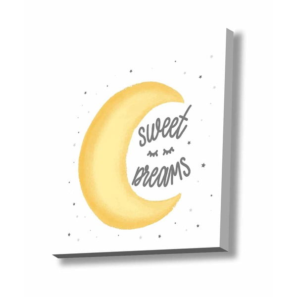 Quadro per bambini 45x45 cm Sweet Dreams - Wallity-image-2