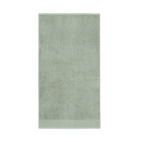 Asciugamano in cotone verde 50x85 cm - Bianca
