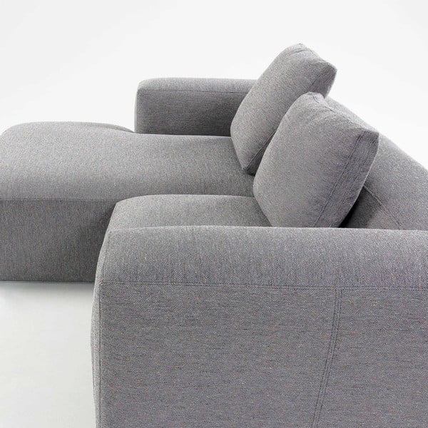 Světle šedý polštář na pohovku La Forma 70 x 50 cm-image-3