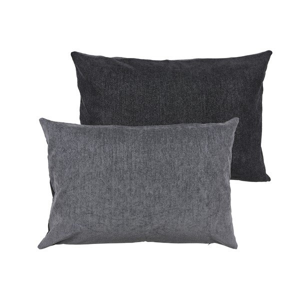 Cuscino grigio ad alto contenuto di cotone Klara, 40 x 60 cm - Södahl-image-2