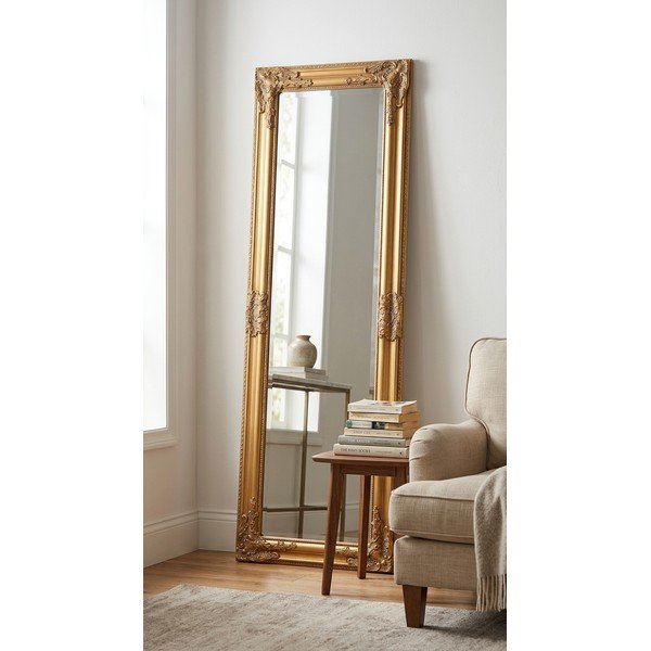 Specchio da parete con telaio in legno massiccio 42x132 cm Miro – Yes Everyday-image-2