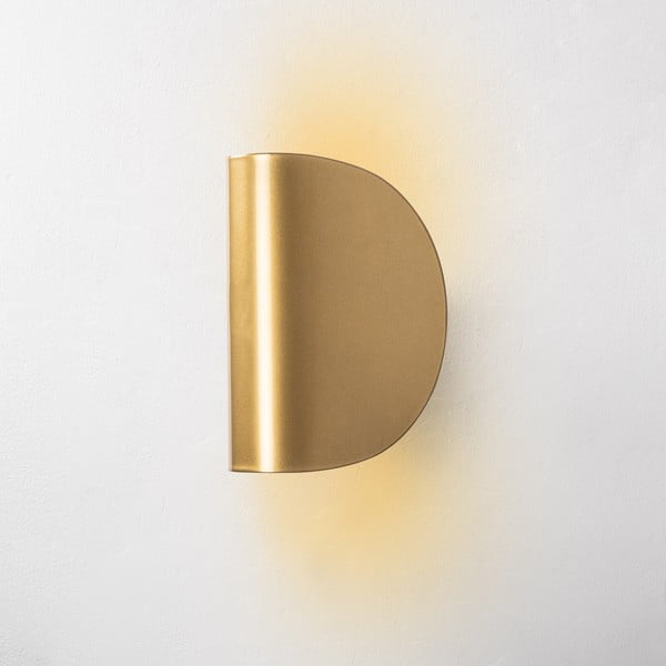 Lampada da parete a LED di colore oro Heybe - Opviq lights-image-2